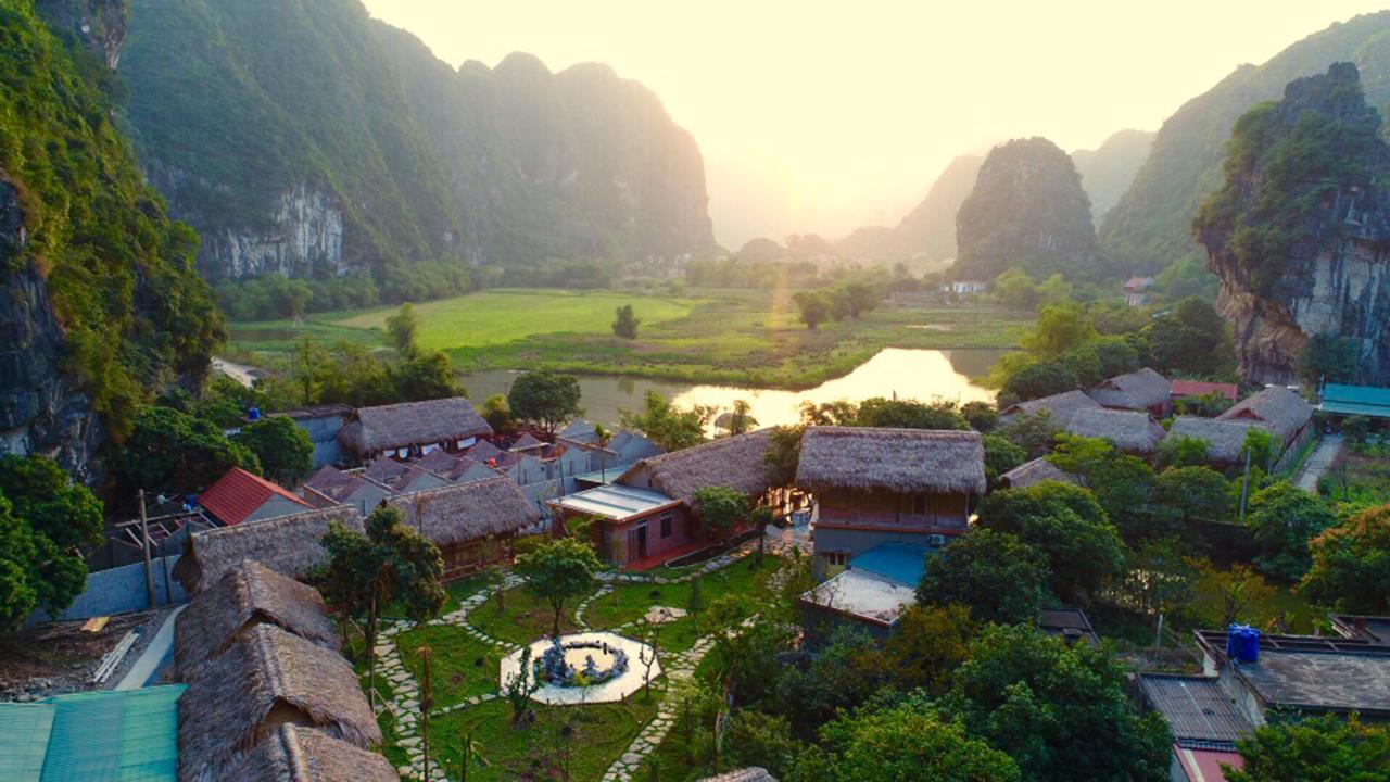 Trang An River View Homestay نينه بينه المظهر الخارجي الصورة